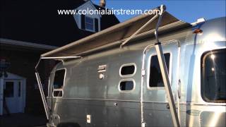 How to work the Airstream Zip Dee Relax 12V Automatic Power Awning with Remote Control