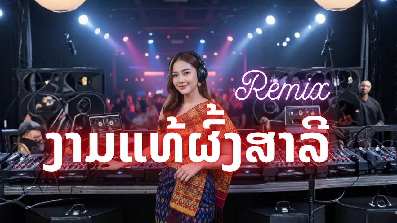 งามแท้ผ้งสาลี | ງາມແທ້ຜົ້ງສາລີ Remix Cover by Jarnsing