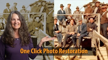 Luminar AI Photo Restoration Test — Can It Fix 100-Year-Old Photos?