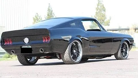 Gorgeous Custom 1967 Mustang Fastback GT with a 427 Side Oiler Russo and Steel Newport Beach 2014