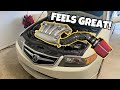 Acura TSX CL9 installed RRC Type R Intake Manifold ( w Pulls!)