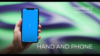 Treedeo Free Footage - Hand and phone | No Copyright Stock Footage
