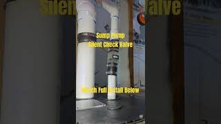 Eliminate Sump Pump Water Hammer With PumpSpy Silent Check Valve