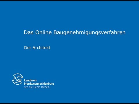 Online Baugenehmigung Architekt
