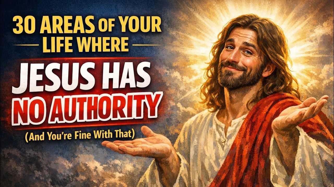 30 Areas of Your Life Where Jesus Has No Authority (And You're Fine With That)