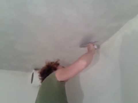 Plafond tadelakt étape serrage au savon noir youtube Stuc décor plafond