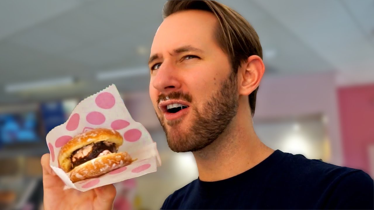 Donut Ice Cream Sandwich Taste Test!