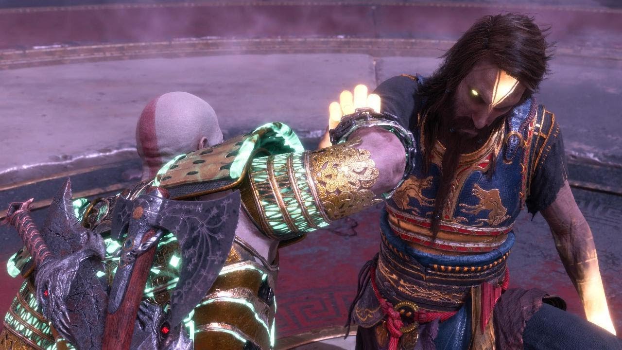 Beat Tyr with The Penalty of Breaching on the hardest setting. What a pain  in the ass to get done : r/GodofWar