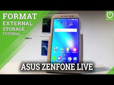 How to Format SD Card in ASUS ZenFone Live - Erase SD Card