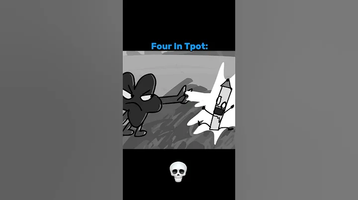 Four In BFB Post Split Vs Four In TPOT #bfdi #bfdia #bfb #tpot #viralshorts #edit #trending #osc