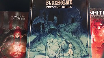 Bloat Games reviews BLUEHOLME Prentice Rules RPG, OSR D&D retro clone,
