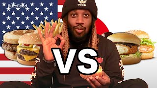 アメリカ人が日本とアメリカのマックを比べてみた US vs. Japan McDonalds