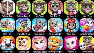 Talking Tom Mini Games | Tom Gold Run,Tom Sky Run,Splash Force,Talking Tom,My Tom 2,Talking Angela screenshot 5