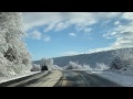 Qusar - Shahdag Road in Snow/Дорога Кусары - Шахдаг в Снег