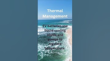 EV Battery Thermal Management System Explained