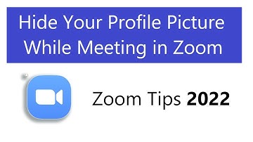 how to hide profile picture in zoom meeting | How to Remove Profile Pic on Zoom Meeting 2022