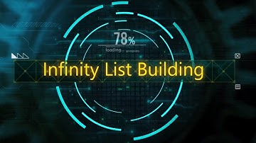 List Building Processes For Infinity