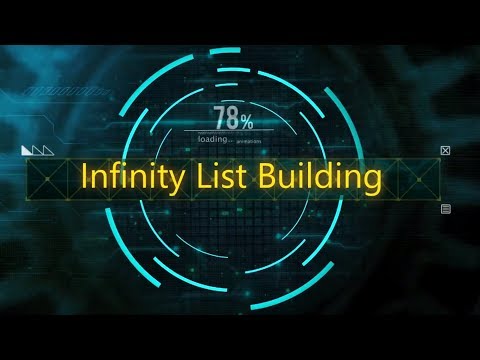 List Building Processes For Infinity