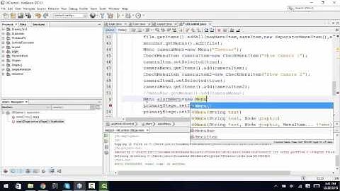 JavaFX Tutorial 25  UI Control Menus Part 2