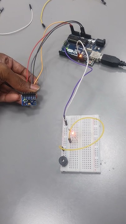 Fall detection system using arduino - YouTube