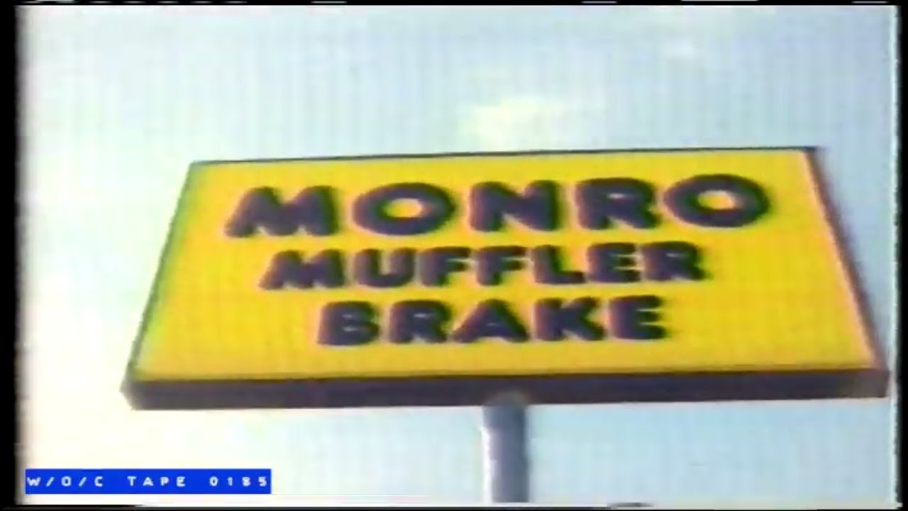 Monro Mufflers & Brakes Commercial 1990 YouTube