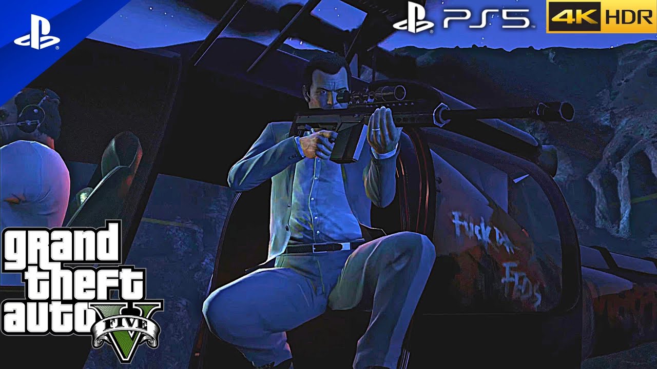 GTA 5 (PS5) Mission #42 - Predator [100% Gold Medal Walkthrough] 4k HDR 60fps