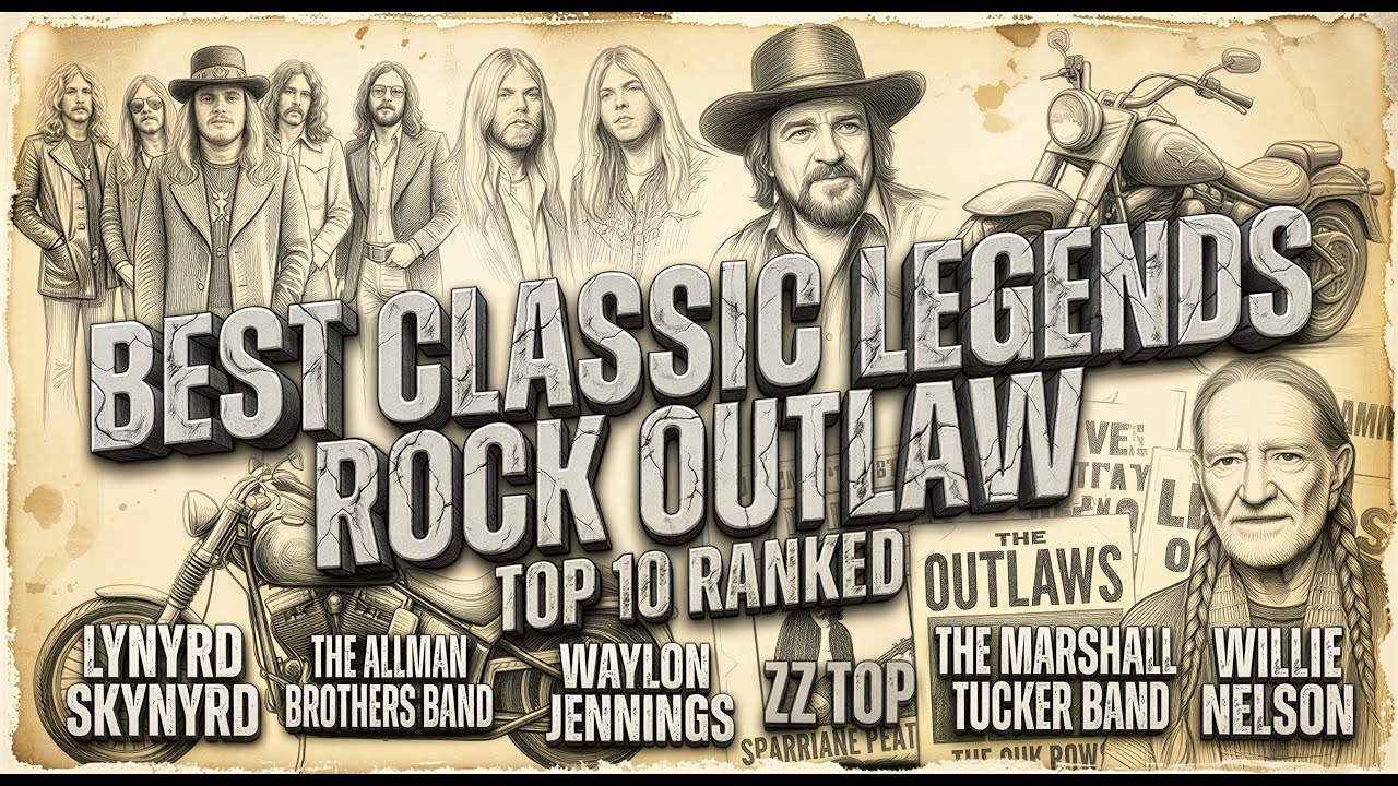 Top Soft Rock Songs 70s 80s 90s Classic 🎵 Lynyrd Skynyrd, ZZ Top, The Allman Brothers, Willie Nelson