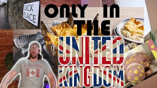 Canadian 🍁[REACTS] to 11 British things you'll Only find in the UK!