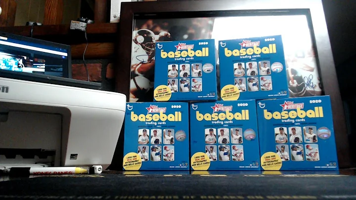 2020 Topps Heritage WM Mega 5 BOX 1/4 CASE BREAK #7
