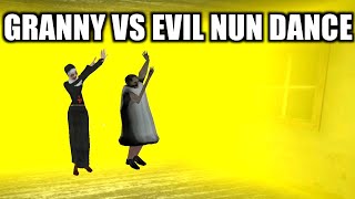 Granny and Evil Nun dance 🤣 #shorts