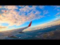 GreatFlyer. FULL FLIGHT BOEING 737 NORDWIND Airlines Moscow-St.Petersburg. ASMR airplane noise