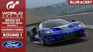 Gran Turismo 7: GTWS Manufacturers Cup | 2022/23 Series, Season 2 - Round 1 | Ford