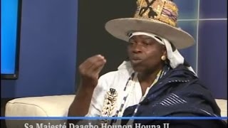 Le chef suprême du vodou du Bénin en Haiti, sa Majesté Daagbo Hounon Houna II