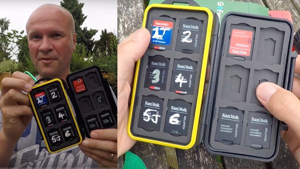 BEST RUGGED MICRO SD CARD CASE? GoFriend unboxing and review YouTube