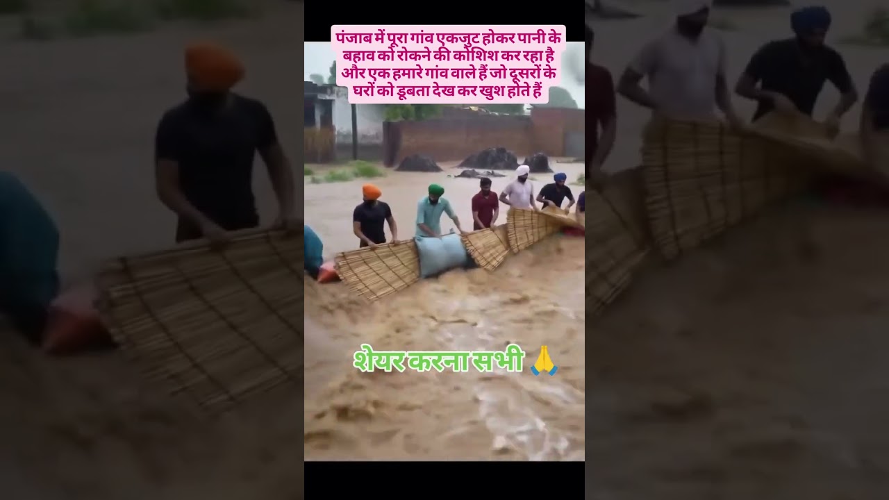United Against the Flood: A Punjab Village's Fight for Survival 