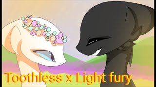 Toothless x light fury// part 5