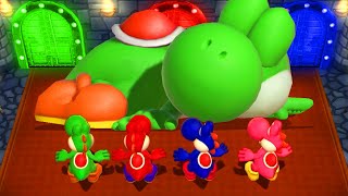 Mario Party 9 Minigames - Yoshi vs Yoshi vs Yoshi vs Yoshi (Master CPU)