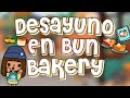 Desayuno en Bun Bakery😋🥧✨Nuevo Regalo y Panaderia Gratis😨🐹|Toca Cam!|