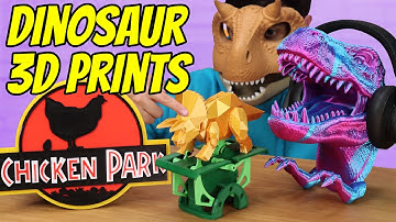Top 20 Dinosaur 3D Prints – Fun & Functional