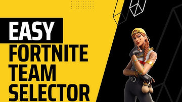 How to make a team selector in Fortnite in 2023 #Creative #UEFN #fortnite