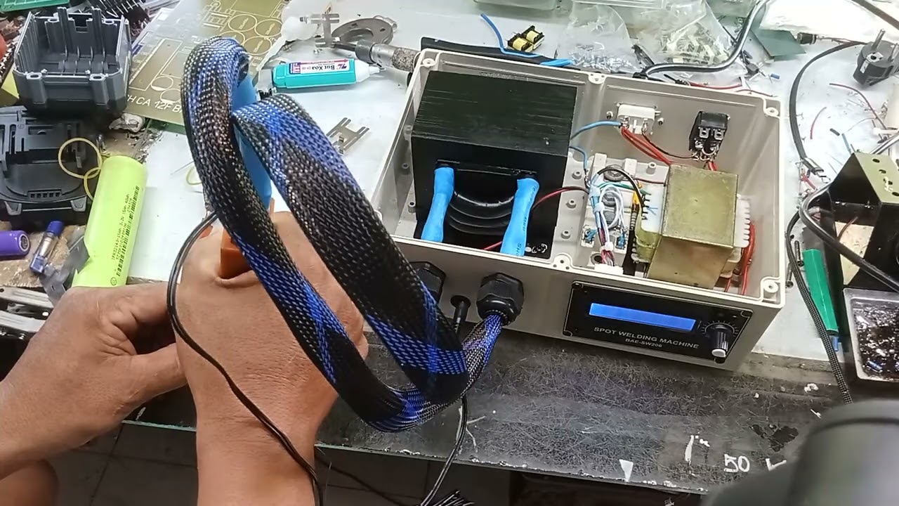 Máy hàn cell pin. Ah em có nhu cầu lh 0941414807