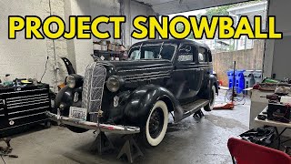 1936 Dodge D2 Sedan Rear Main Seal Replacement OR HOW PROJECTS CAN SNOWBALL