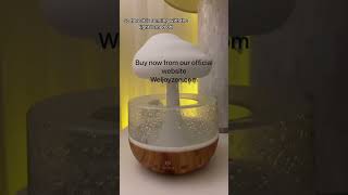 Weljoy Zen Raining Cloud Night Light Aromatherapy Essential Oil Diffuser Micro Humidifier Desk