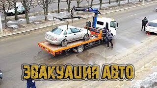 Эвакуация авто Воронеж. Видео с коптера