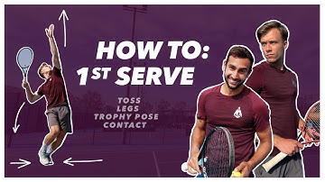 How to Serve a Proper 1st Serve | Pro Tips on Flat Serve and Slice Serve