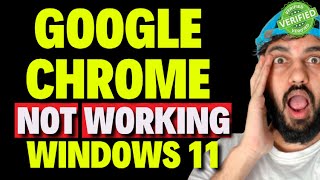 google chrome not working windows 11