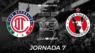 Resumen y Goles | Toluca vs Xolos | Liga BBVA MX | Apertura 2022 - Jornada 7