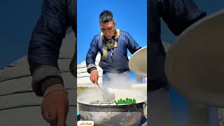 أخو ابى شفاطة الطويل أبى هرولة 🤤#لحم #خروف_مشوي #لذيذ #منغوليا