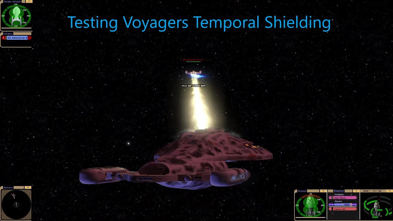 star trek voyager temporal shields