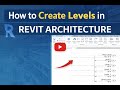 Create Levels in Revit | Revit Architecture Shorts#Revit#rthRevitArchitecture #BIM#CivilEngineering
